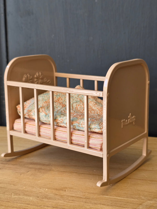 Maileg, Cradle, MY - Light Rose
