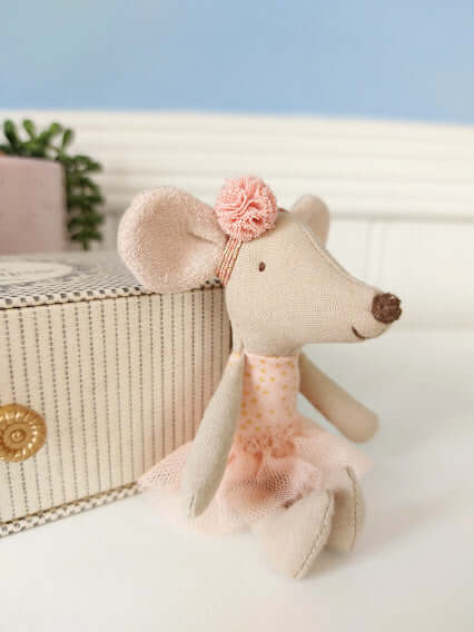Maileg, Daybed Little Sister Mouse