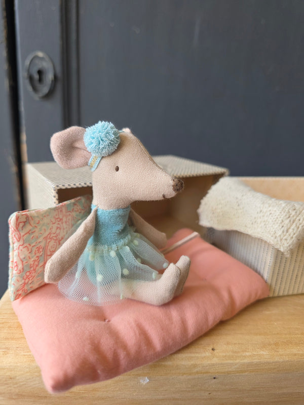 Maileg, Dance Mouse in Daybed, Little Sister