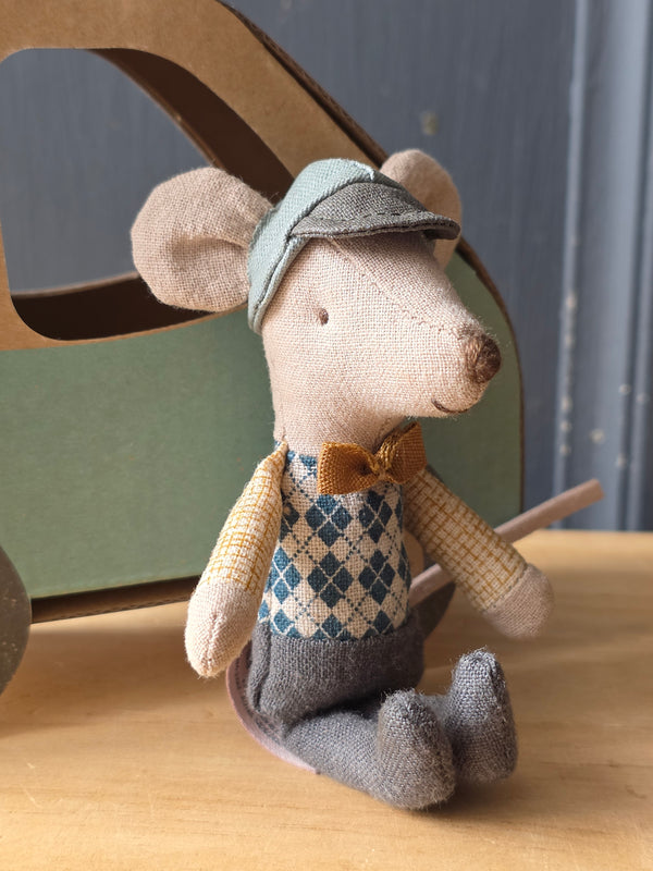 Maileg, Driver Mouse, Little Brother