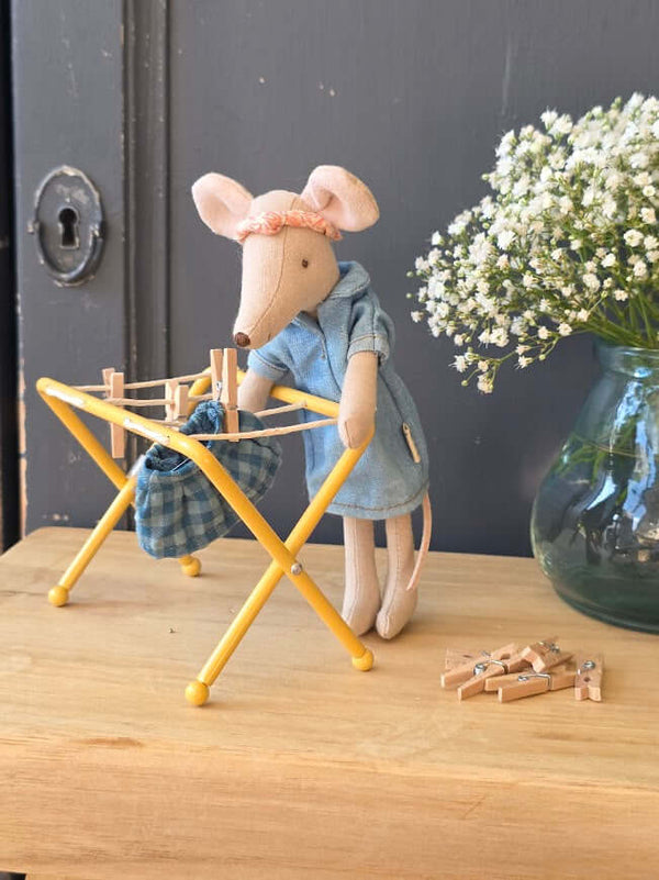 Maileg, Drying Rack, Mouse