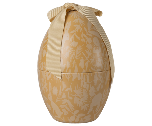 PRE-ORDER Maileg, Easter Egg, Medium - Cream Yellow **Due Late Feb**