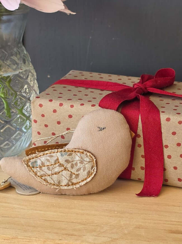 Maileg, Fabric Ornament, Bird - Branches - Blue