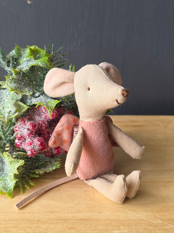 Maileg, Fairy Mouse, Little - Rose