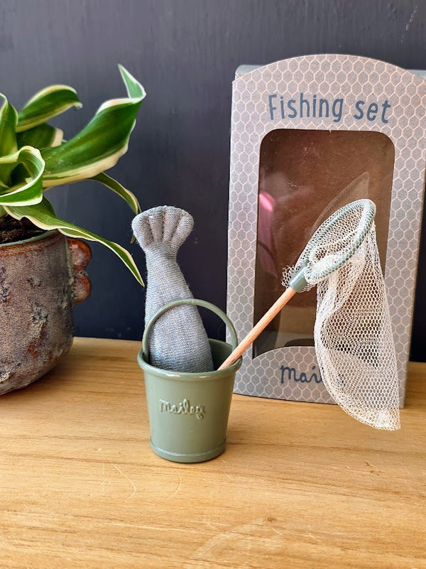 Maileg Fishing Set, Mouse