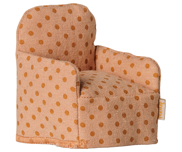 PRE-ORDER Maileg, Folding Chair, Mouse - Dots **DUE SEPT**