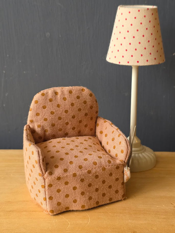 Maileg, Folding Chair, Mouse - Dots