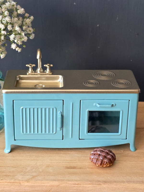 Maileg,  Kitchen, Mouse - Blue