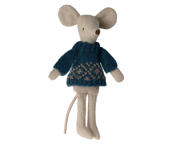 Maileg, Knitted Sweater, Dad Mouse