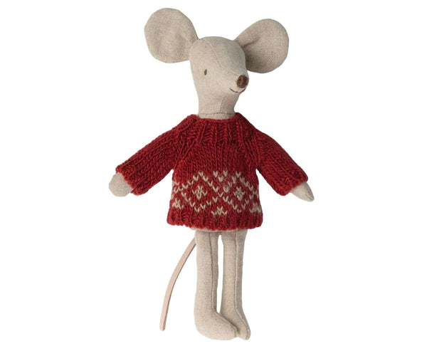 Maileg, Knitted Sweater, Mum Mouse