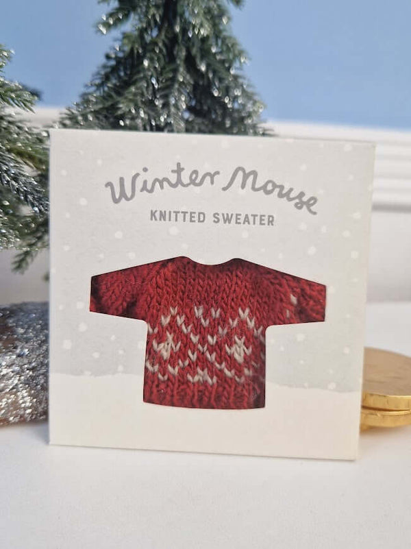Maileg, Knitted Sweater, Mum Mouse