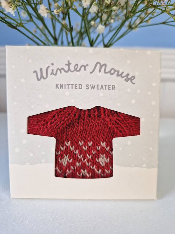 Maileg, Knitted Sweater, Mum Mouse