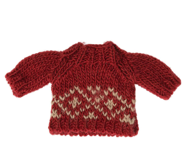 Maileg, Knitted Sweater, Mum Mouse