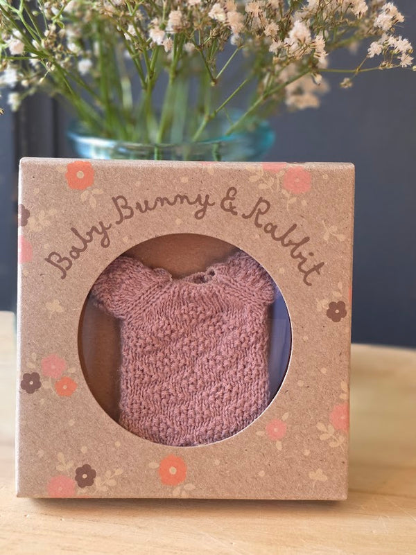 Maileg, Knitted Suit, Micro - Heather