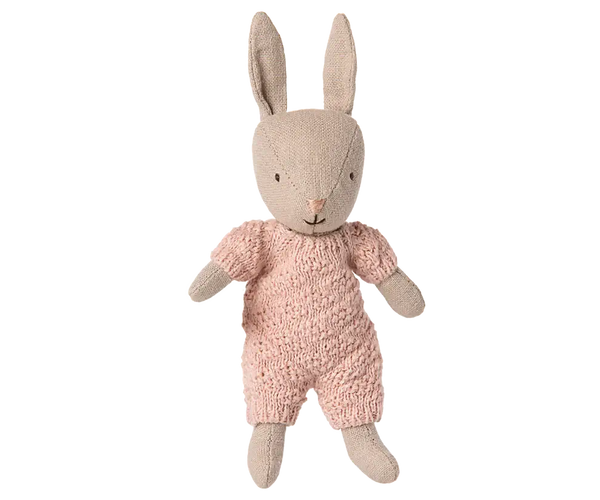 *PRE-ORDER* Maileg, Knitted Suit, Micro - Rose (DUE END OCT)