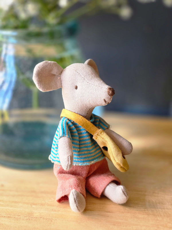Maileg, Little Brother Mouse with Bag