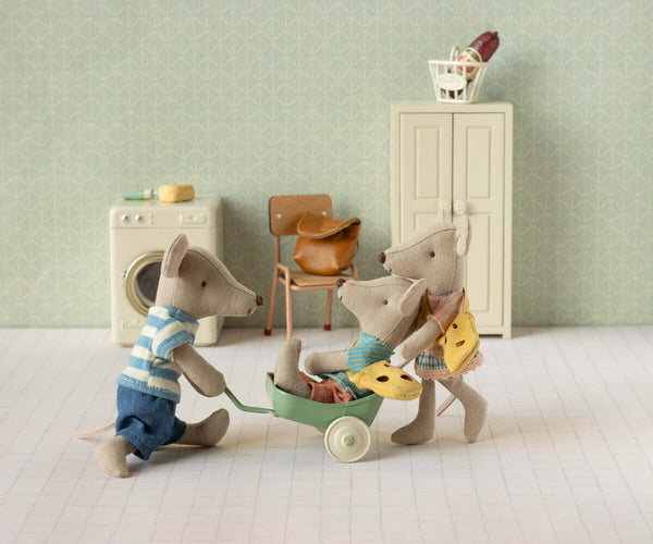 Maileg, Tricycle mouse, Big brother - Brown