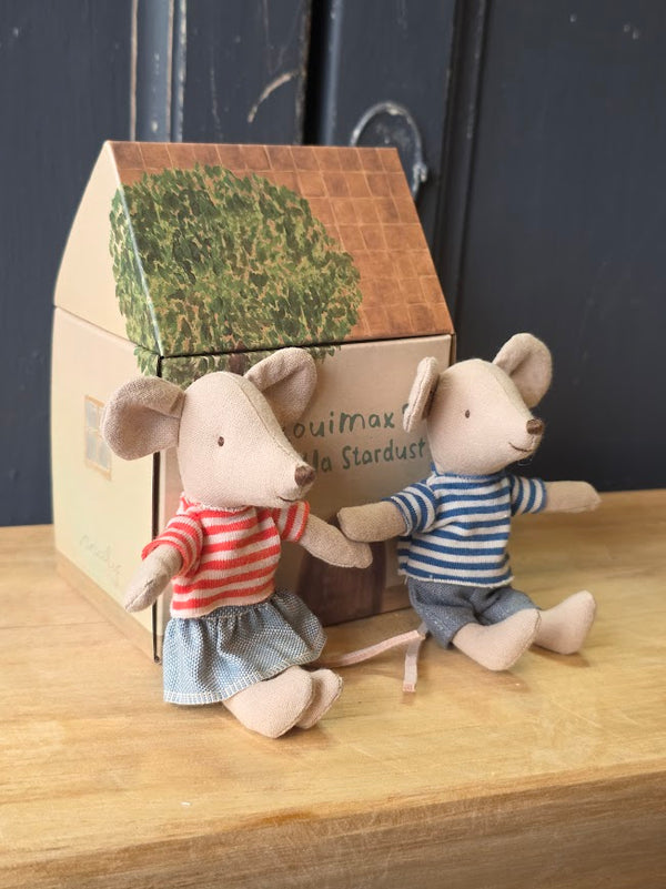 Maileg, LouiMax and Stella, Little Brother and Sister Mice