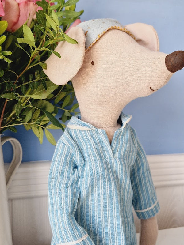 Maileg, Maxi Mouse Boy in Pyjamas