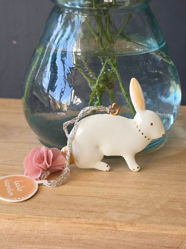 Maileg, Metal ornament, Bunny - Sitting