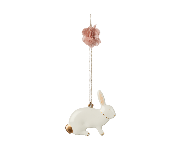 PRE-ORDER Maileg, Metal ornament, Bunny - Sitting **Due Late Feb**