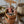Maileg, Micro Bunny in Knitted Outfit (Orange)
