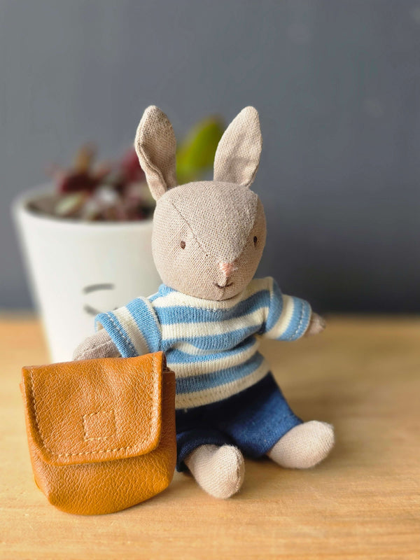 Maileg, Clothes and Bag, Big Brother Mouse - Brown