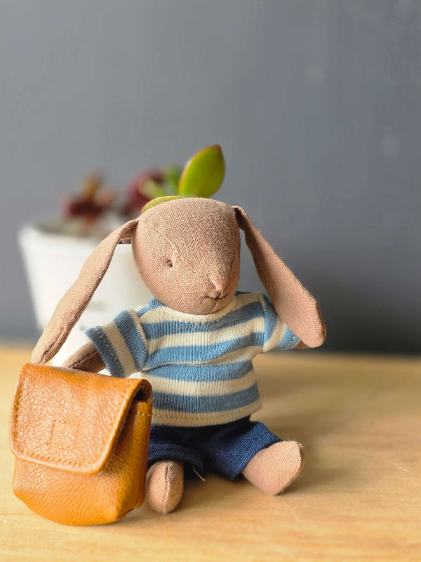 Maileg, Clothes and Bag, Big Brother Mouse - Brown