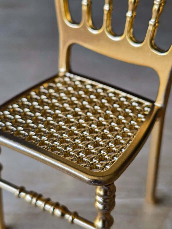 Maileg, Mouse Chair - Gold