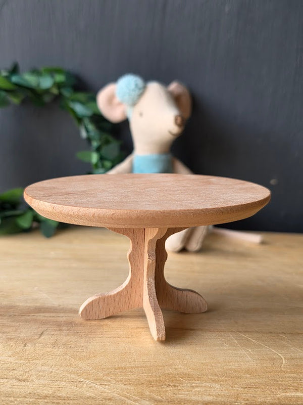 Maileg, Oval Coffee Table, Mouse - Nature