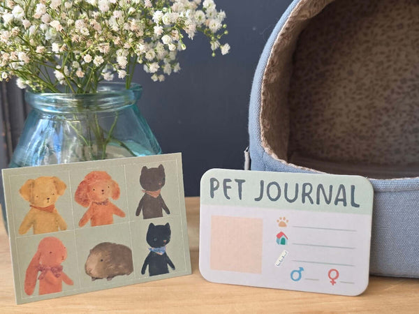 Maileg, Pet Carrier - Dusty Blue