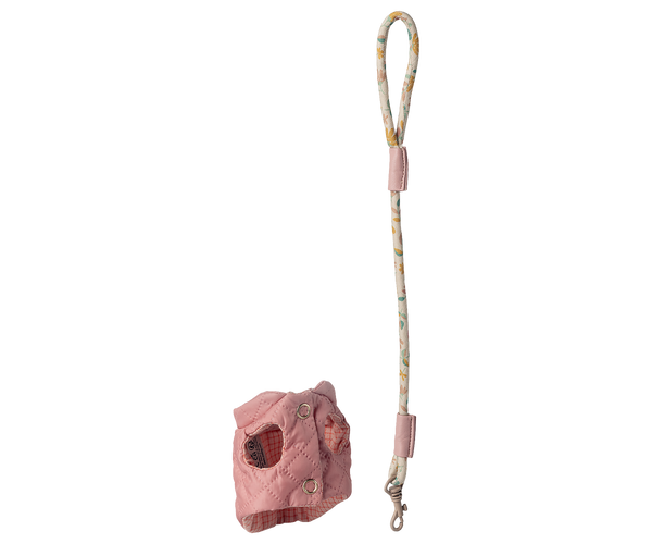 PRE-ORDER Maileg, Pet Supply, Harness and Leash - Rose **Due March**