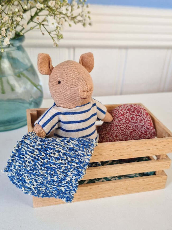 Maileg, Pig in Box, Baby - Boy