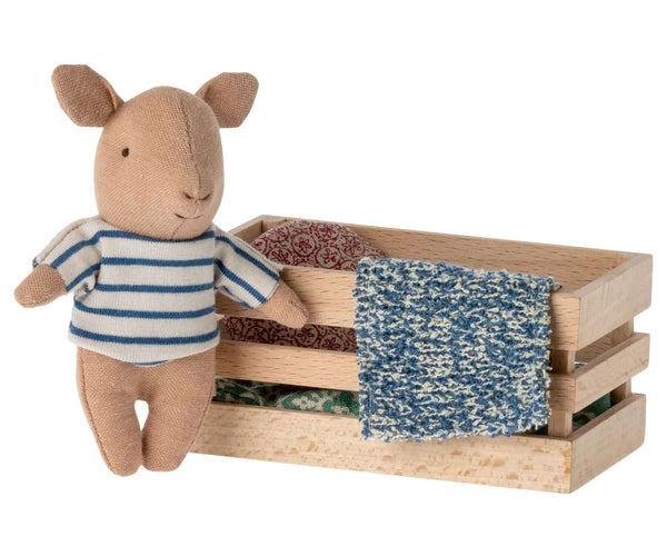 Maileg, Pig in Box, Baby - Boy