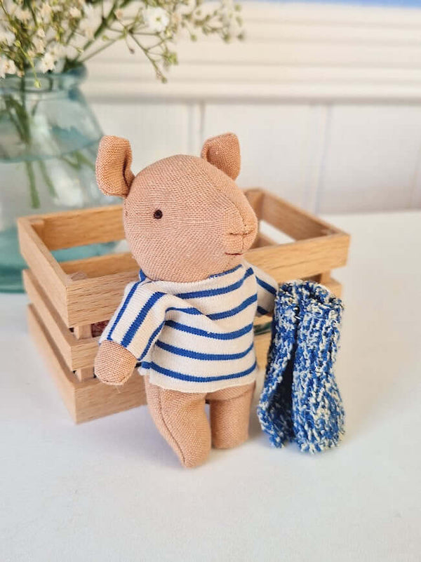 Maileg, Pig in Box, Baby - Boy