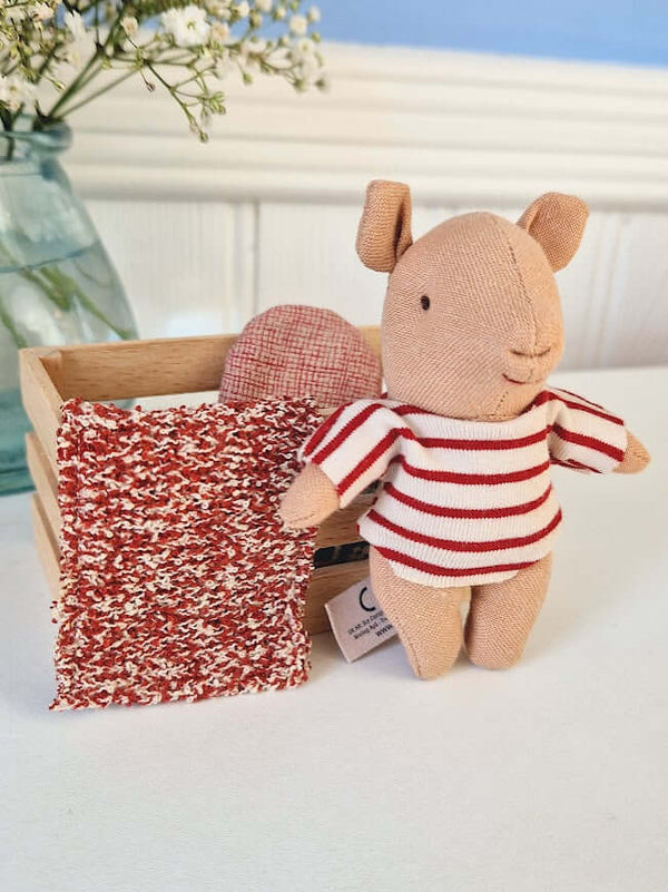 Maileg, Pig in Box, Baby - Girl