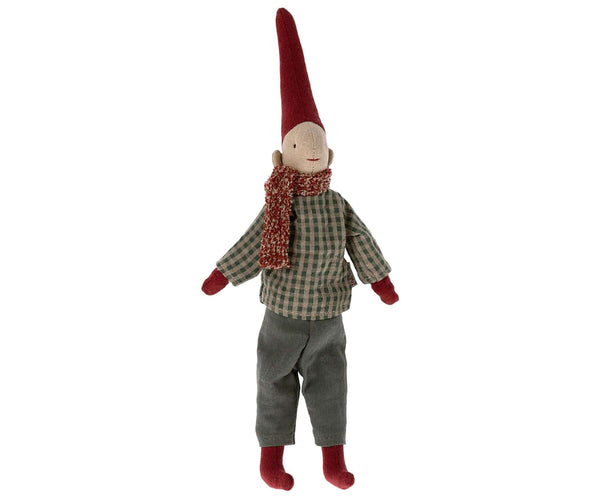 Maileg, Pixy Size 1, Boy In Blue Shirt