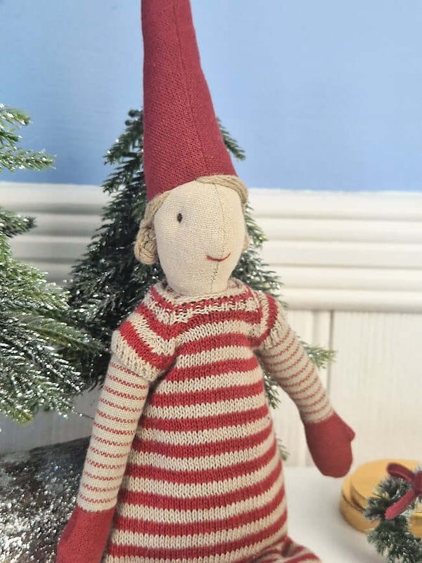 Maileg, Pixy Size 2, Girl in Stripes