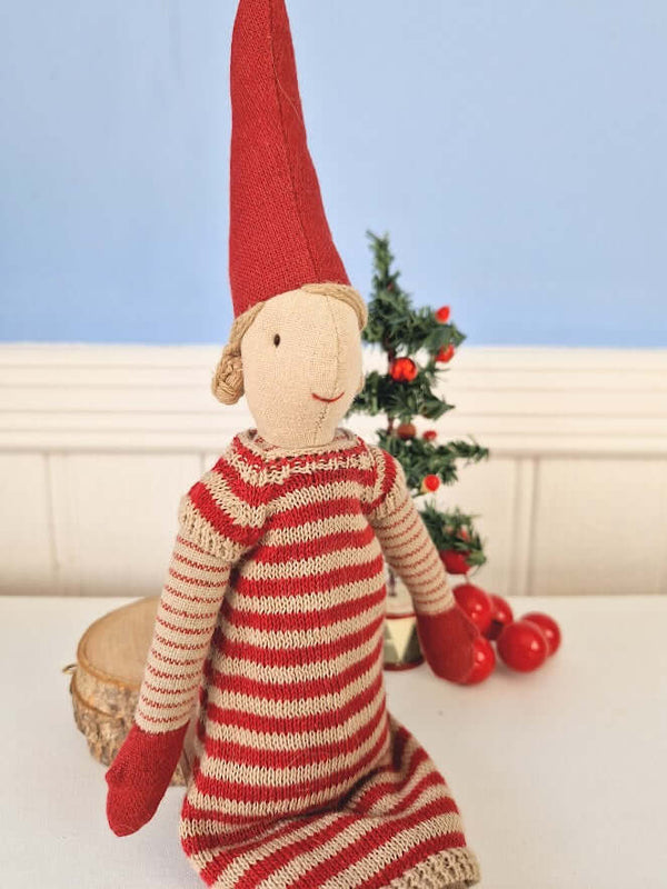 Maileg, Pixy Size 2, Girl in Stripes