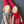 Maileg, Pixy, Size 1 - Boy - Red Knitted Vest