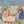 Maileg, Pram, Mouse - Coral