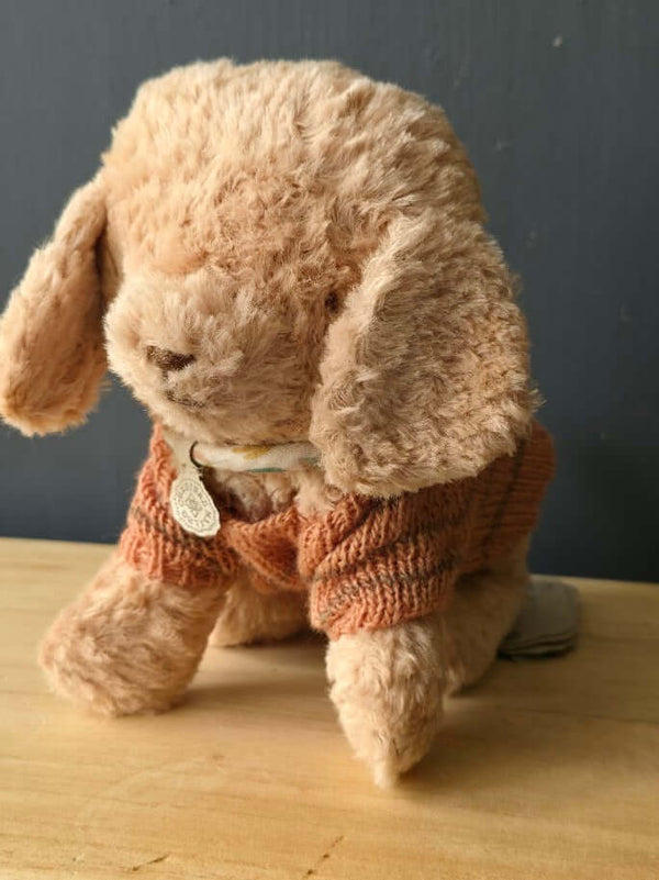 Maileg, Puppy Supply, Small, Knitted Sweater - Coral