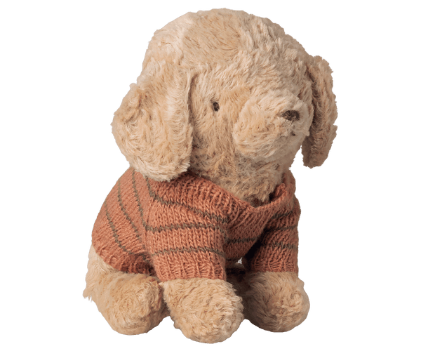 Maileg, Puppy Supply, Small, Knitted Sweater - Coral
