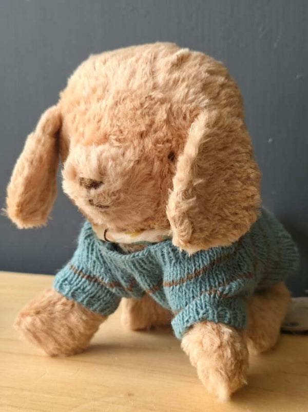 Maileg, Puppy Supply, Small, Knitted Sweater - Dusty Blue