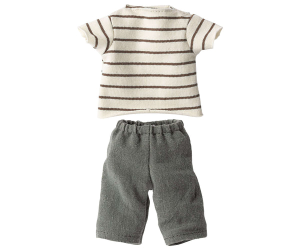 *Pre-Order* Maileg, Size 2 Striped Top & Shorts (Due May)