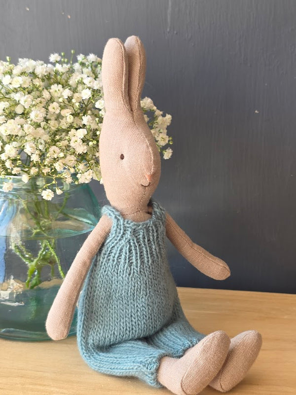 Maileg, Rabbit, Size 1 - Classic - Knitted Overall