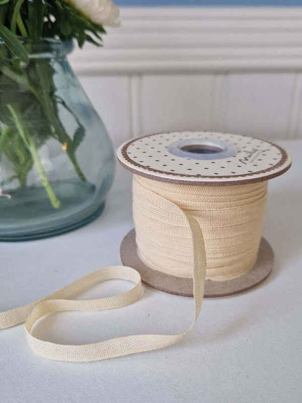 Maileg, Ribbon, 25 m - Cream
