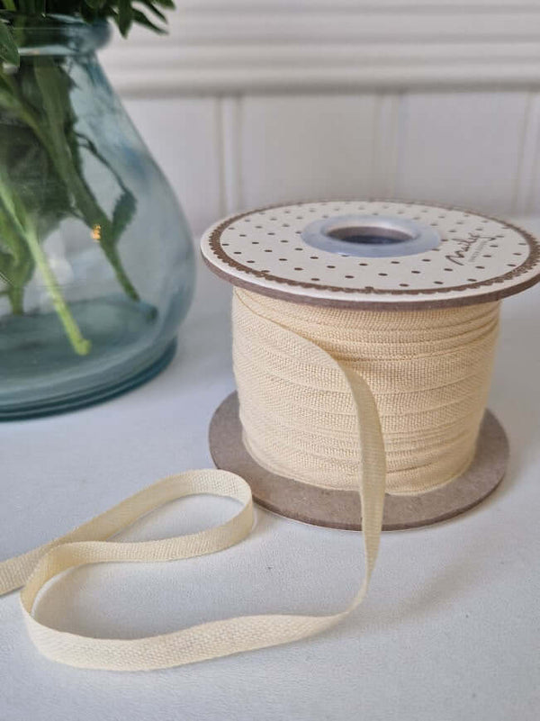 Maileg, Ribbon, 25 m - Cream