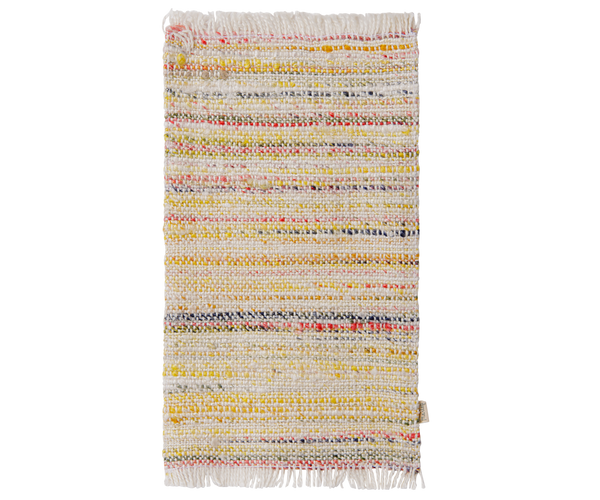 PRE-ORDER Maileg, Rug, Miniature, Large - Multi Stripe **DUE LATE OCT**