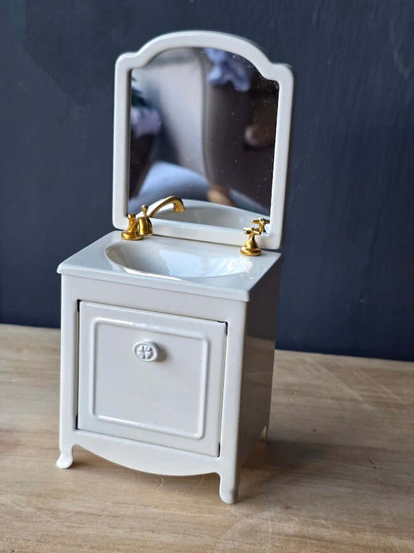 Maileg, Sink Dresser, Mouse - Off White